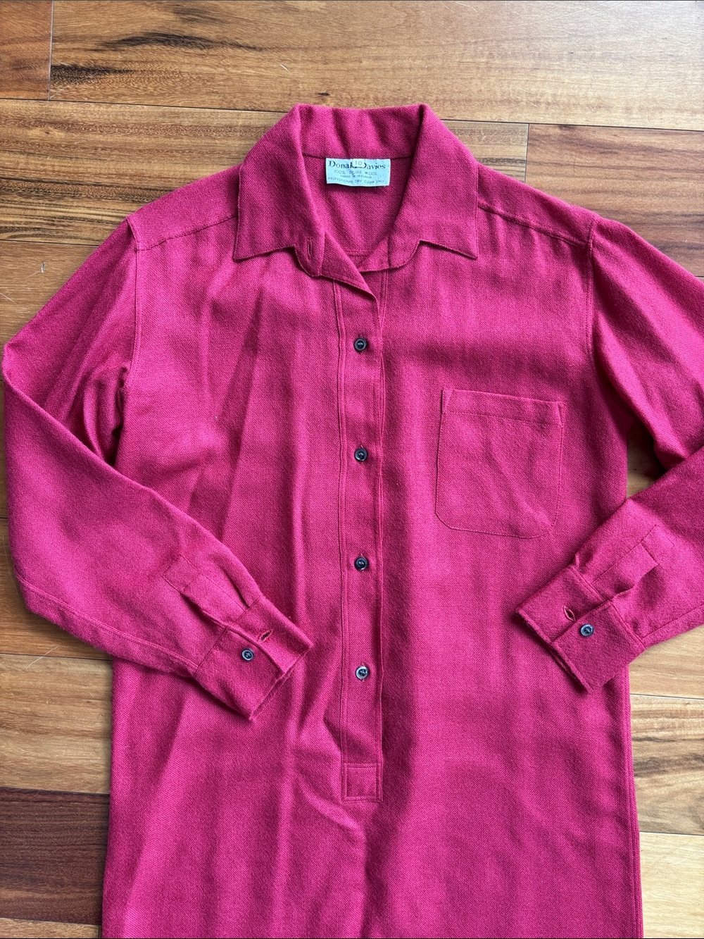 Vintage Irish wool dress - Picture 2 of 6